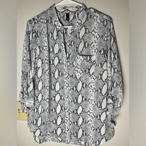 Closet Clear Out # 26 KUT Snakeskin Top